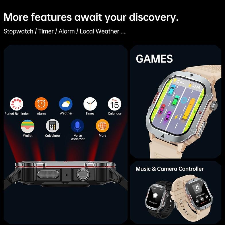 hot deals bestpromo totop smartwatch c30pro sports bluetooth smartband 2.19 inch hd screen full touc