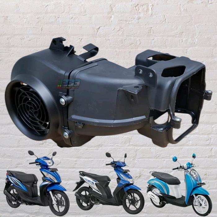COVER MESIN ATAS BAWAH TUTUP KIPAS BEAT KARBU SCOOPY KARBU KVY NON ORIGINAL