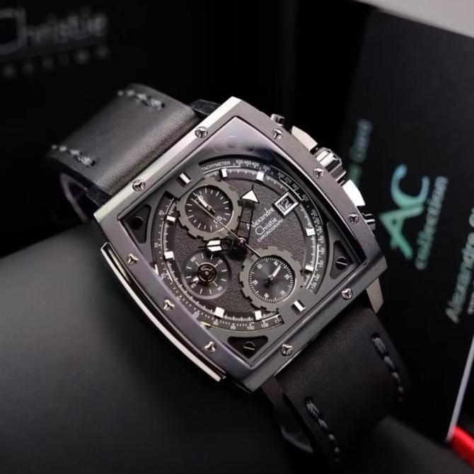 Jam Tangan Pria Alexandre Christie AC 6376 MC Original