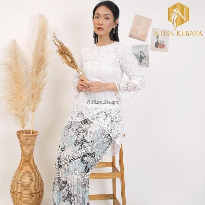 Nusa Kebaya Setelan Kebaya Brukat Kondangan Wisuda Kebaya Brukat Modern Kebaya