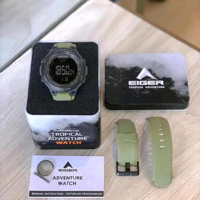 Eiger Helicon Watch Jam Tangan Digital Pria Original
