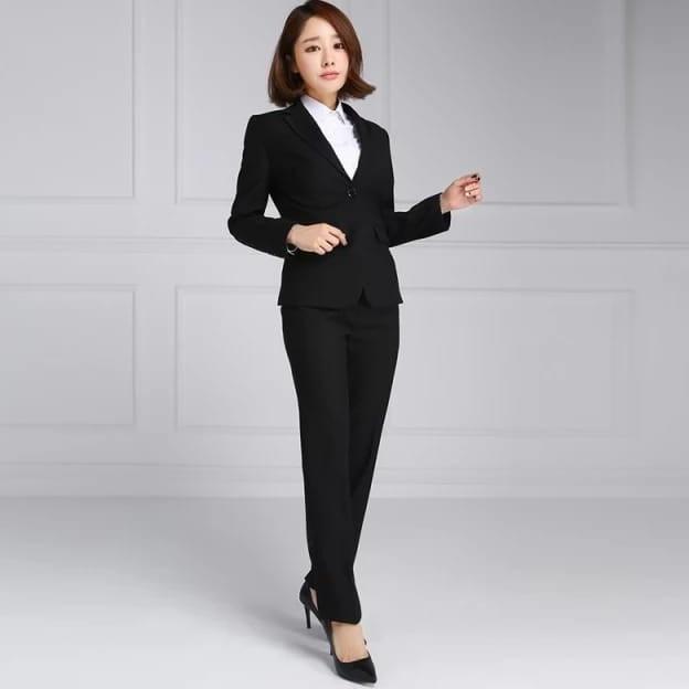 Setelan Blezer celana atau rok Muslim Wanita setelan blazer formal wanita setelan blazer rok panjang
