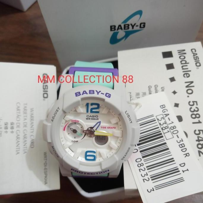 Casio Baby-G BGA-180-3BDR BABYG BGA180-3BDR ORINAL