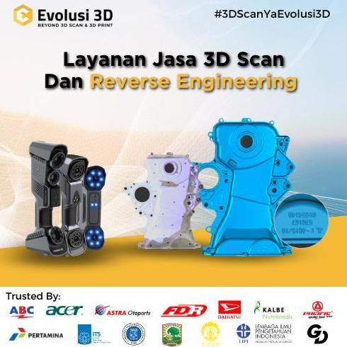 Grosir Jasa 3D Scan Wajah Dengan 3D Scanner Canggih
