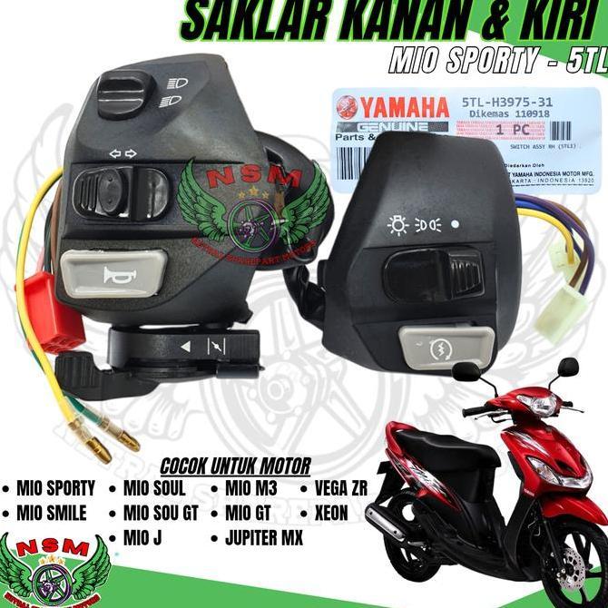 galatama.pends - saklar kiri mio sporty saklar motor yamaha mio/jupiter mx