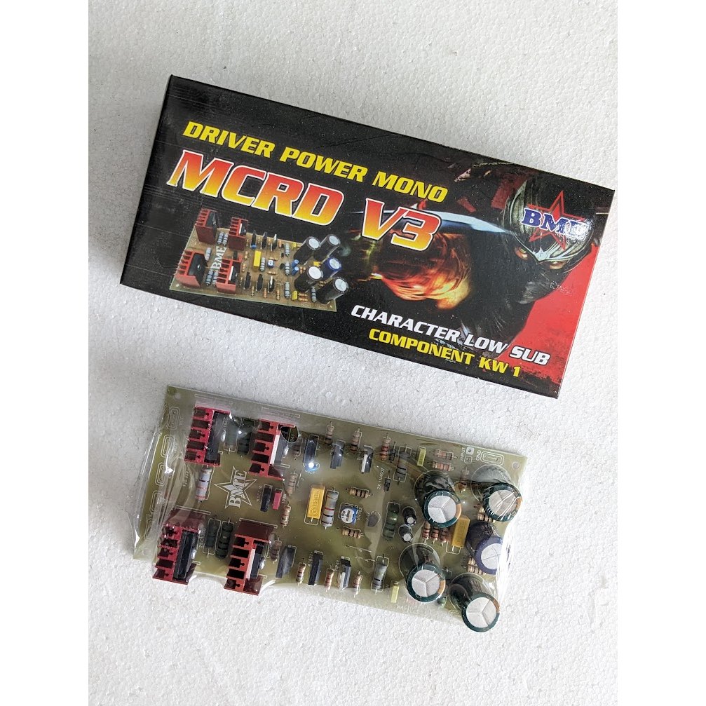 KIT Driver Mono MCRD V3 PCB Fiber Berkualitas by BME