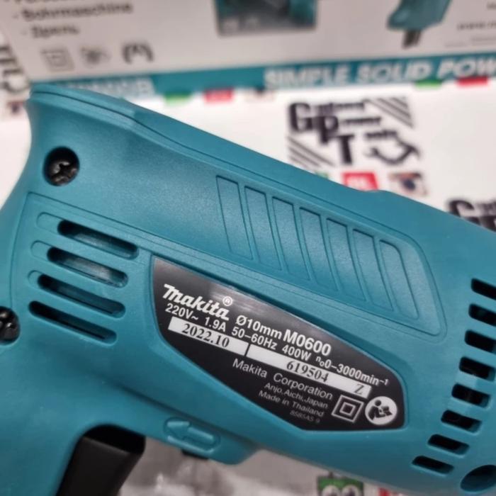 Mesin Bor Besi Kayu Tangan 10Mm Mesin Bor Tangan Listrik Maktec Mt 60 Original Dan Terpercaya