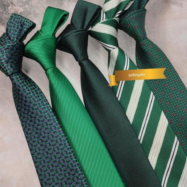Dasi Hijau Dasi Kantor Pria Dasi Panjang Formal