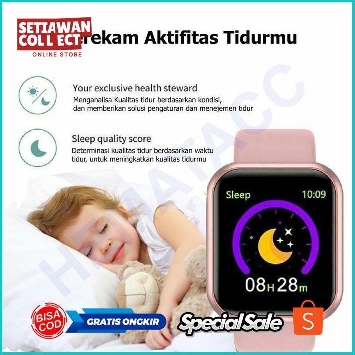 SETIAWANCOLLECT [DGS] SMARTWATCH WANITA Y68 SMART WATCH Y68 SMARTBAND Y68 SMART BAND Y68 ORIGINAL