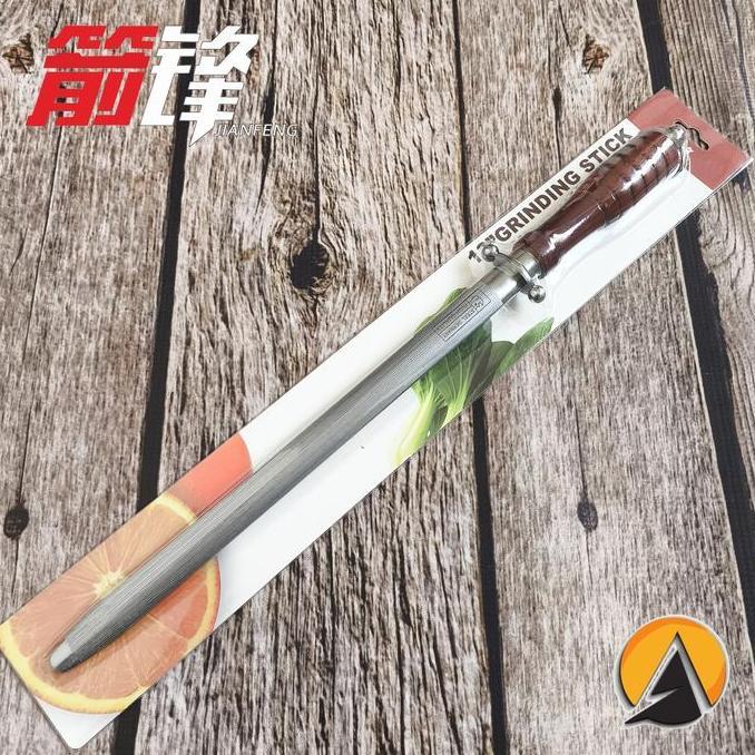 New- Pengasah Sharpening steel Jianfeng Original Oval 12 inch