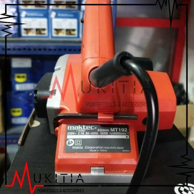 Maktec Mt192 Mt 192 Makita M1902 Mesin Pasrah Serut Ketam Planner Planner Maktec Original Dan Terper