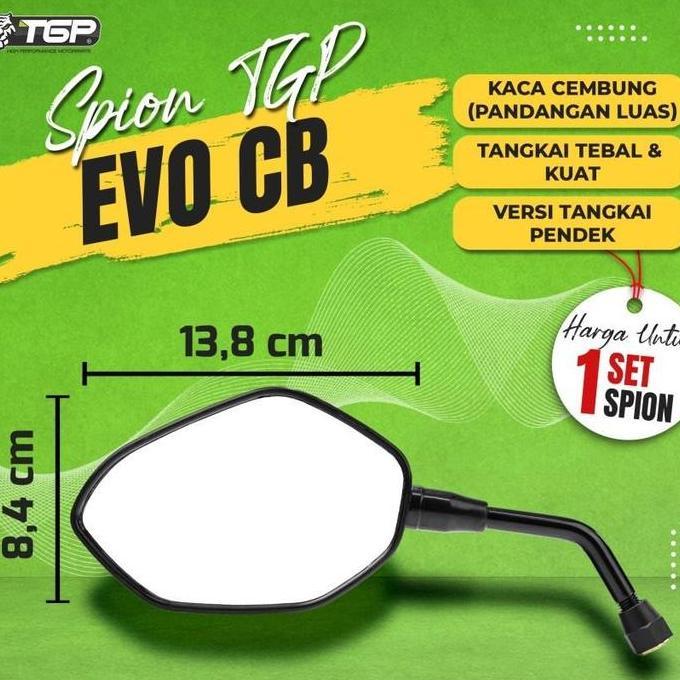 Spion TGP Evo CB Aksesoris Variasi Honda Vario 125 150 Scoopy PCX Beat