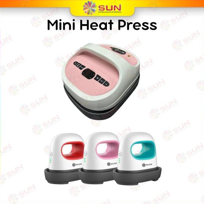 Mesin Press Sablon Kaos, Logo, Topi Mini Hobby Heat Press (Sablon Press Logo, Kaos, Lengan, Saku Baj
