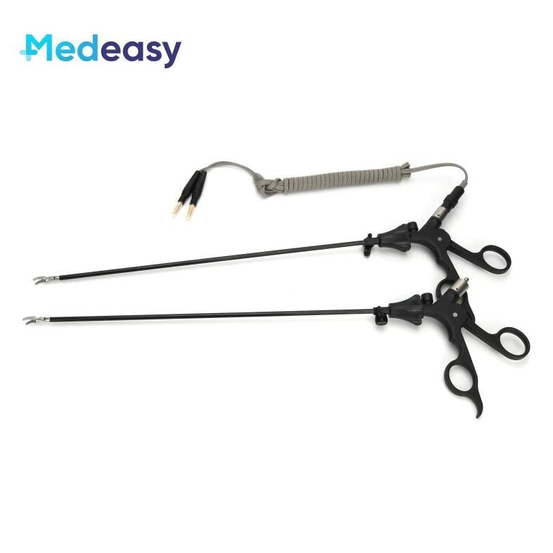 Laparoscopic Bipolar Forceps with Cable Laparoscopy Reusable Bipolar Coagulation Forceps