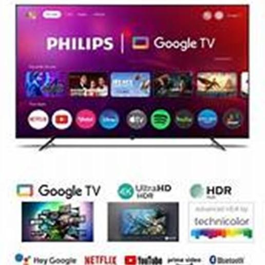 Terlaris Philips 50Put7029/70 Led Tv 50 Inch 4K Uhd Google Tv Philips