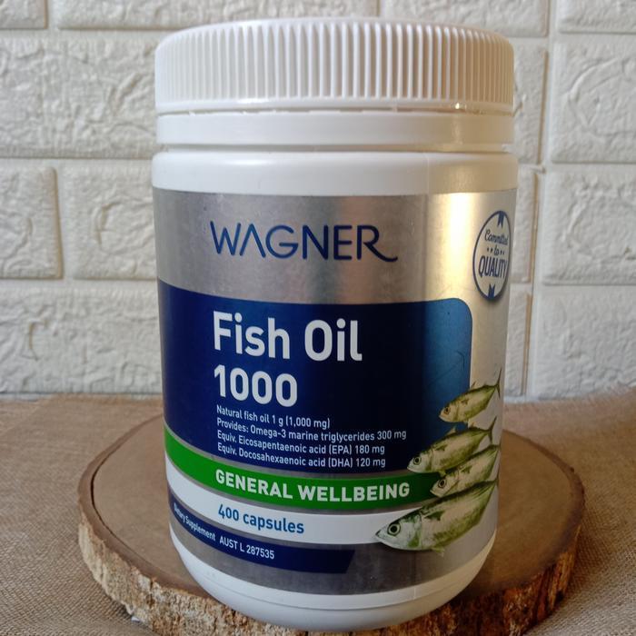 WAGNER FISH OIL 1000 400 CAPSULES