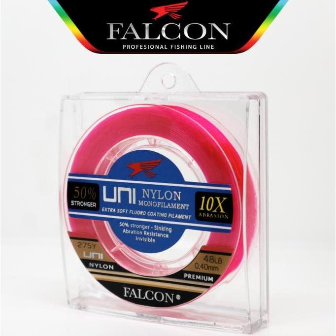 Senar Pancing Falcon Uni  275 yards RED FLUO NIGHT VISION