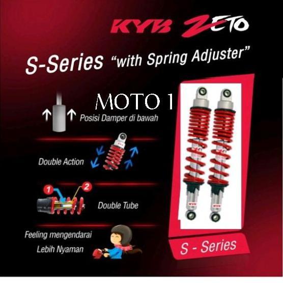 Shockbreaker Kyb-Zeto/Zt1070/S-Series/280/Empuk (Jupiter, Vega, Zr)