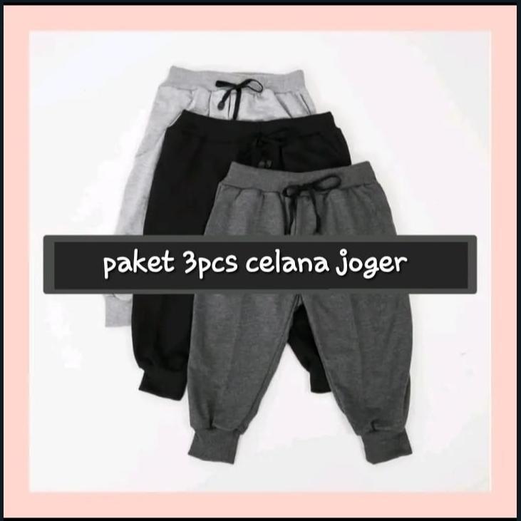 pengiriman cepat CELANA JOGER PANTS 7/8 JOGGER PENDEK TRAINING TRENING PRIA