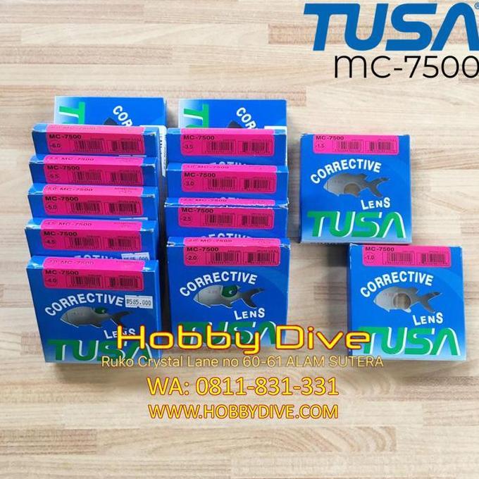 Promo Tusa Lens Corrective Short-Sighted MC-7500 Accessories Diving Snorkel Diskon