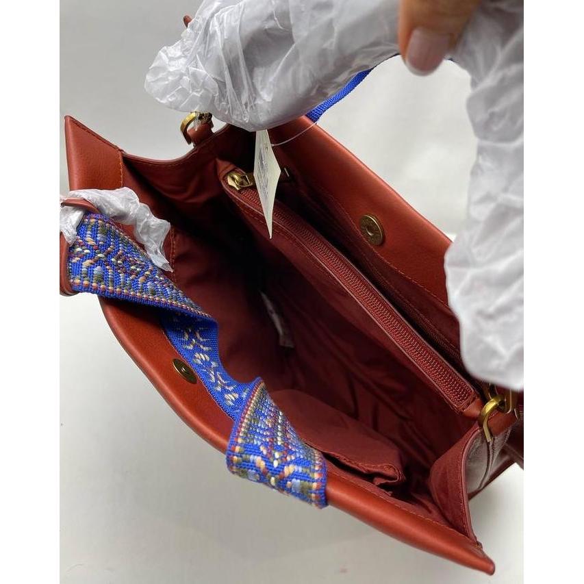 FOSSIL Carmen Shopper Burnt Henna