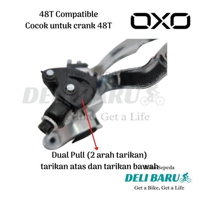 OXO FD Front Derailleur dualpull 48T sepeda federal MTB