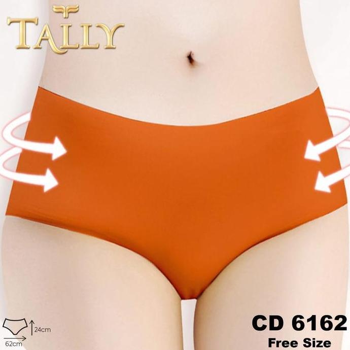 Murah TALLY Celana dalam Wanita bahan Seamless 6162 Cd Seamless fit to L-XL Non COD