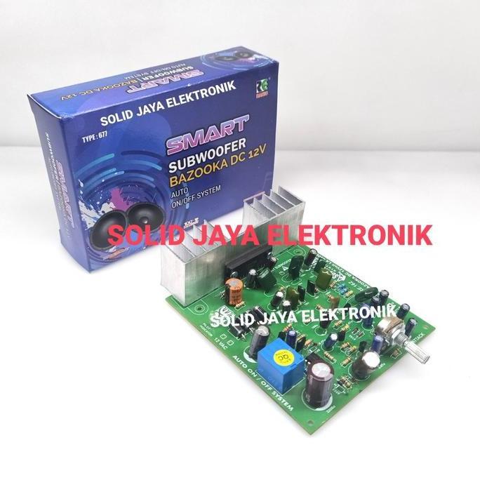 KIT POWER SUBWOOFER SUB WOOFER BASS LOW BAZOOKA BAZOKA 12V 12 VOLT V M ORIGINAL DAN TERPERCAYA