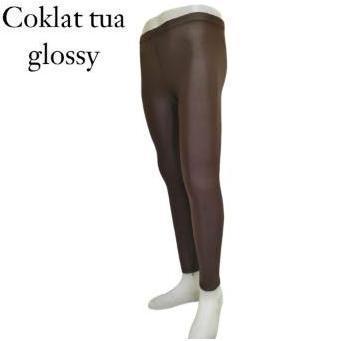 Griloff- Legging Spandex Lycra Premium Celana Legging Panjang Leggings Daily  Hitam Pendek