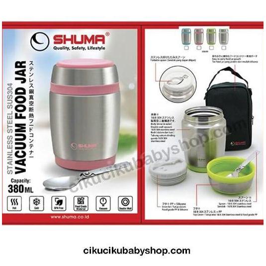 NEW Shuma Vacum food Jar 380ml / rantang