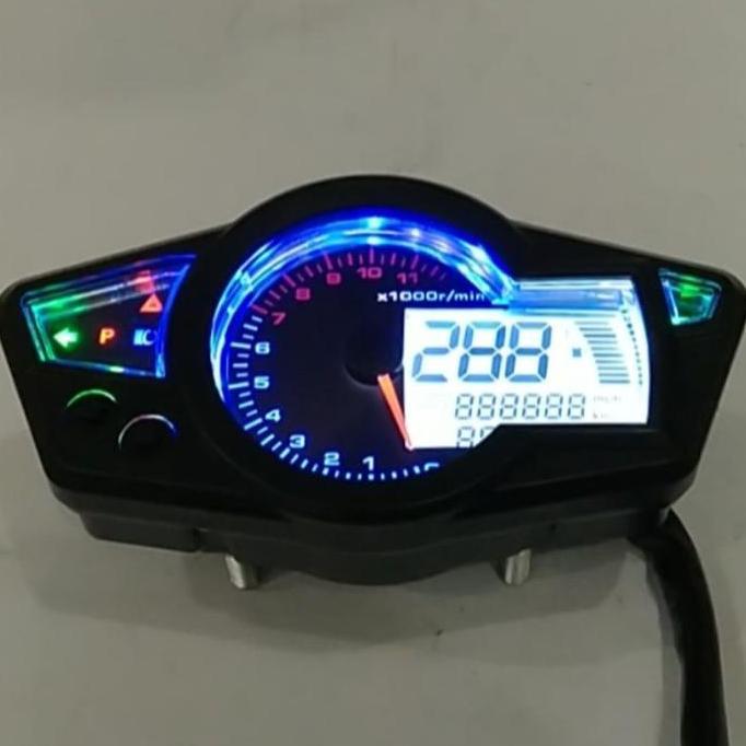 SPEEDOMETER KOSO RX1N SPIDO RX 1 DIGITAL SPIDOMETER CUSTOM UNIVERSAL ORIGINAL DAN TERPERCAYA