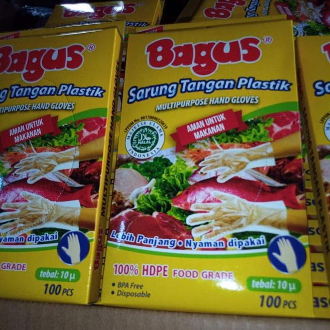 New- bagus sarung tangan plastik