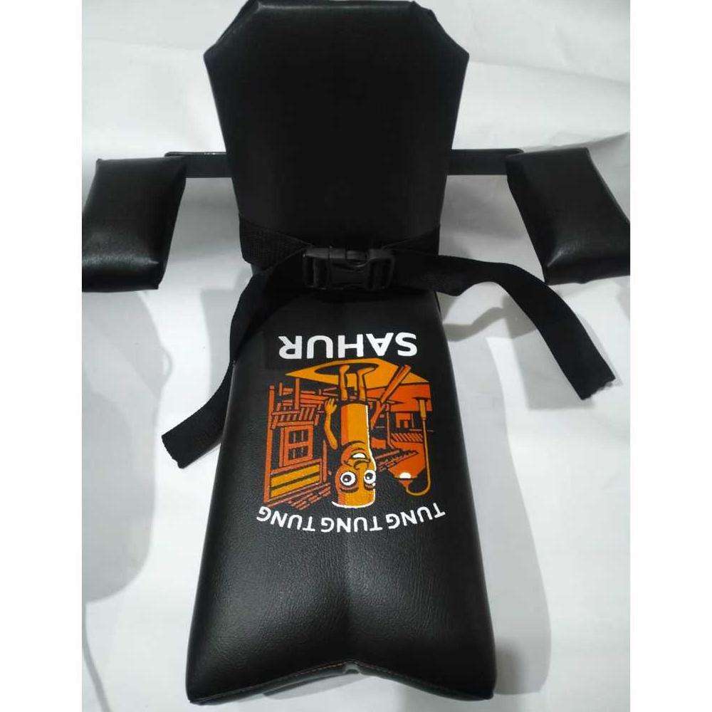 new promo jok boncengan anak kulit rangka kayu untuk motor revo absolute