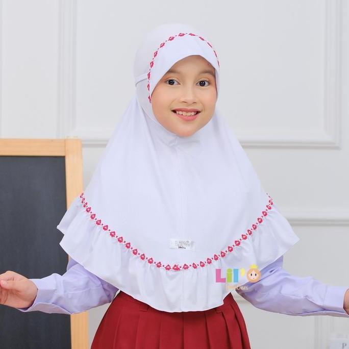New- Ilma Hijab - By Lil'O - jilbab anak sekolah - hijab anak sekolah sd - kerudung sekolah sd anak 