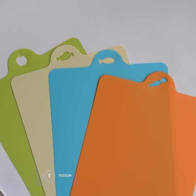 New- TIOSON | Talenan Plastik - Talenan Plastik Tipis - [TPF-01]