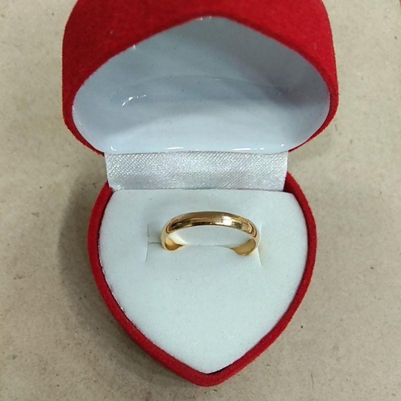 Cincin Polos 1 Gram Emas Muda