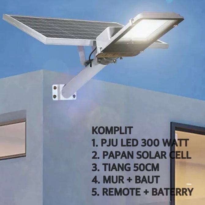 LAMPU JALAN 2in1 200watt 200w LAMPU TENAGA SURYA 200 WATT Lampu Jalan Tenaga Matahari 200W TERANG BE