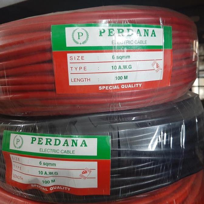 TERBARU - Kabel nyaf 6mm perdana/kabel nyaf 6mm/kabel serabut 6mm/kbl rambut 6mm