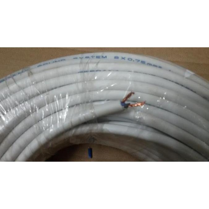 BEBAS ONGKIR - Kabel serabut 2x0.75 /nyyhy 20.75/nymhy2x0.75/perdana serabut 2x0.75