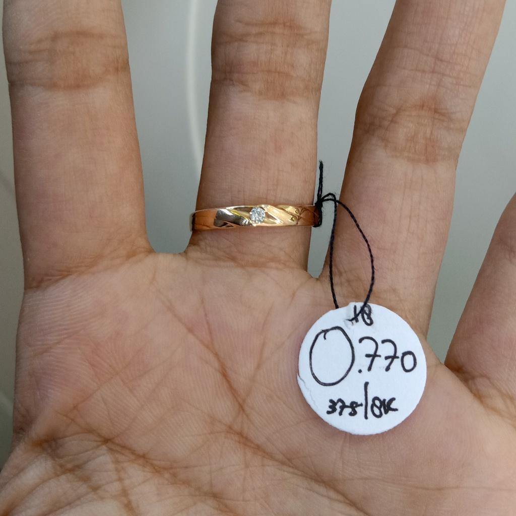Cincin Couple Pernikahan Emas Asli Kadar 8K/375 Toko Emas Biduri Putra - Toko Emas Asli - Perhiasan 