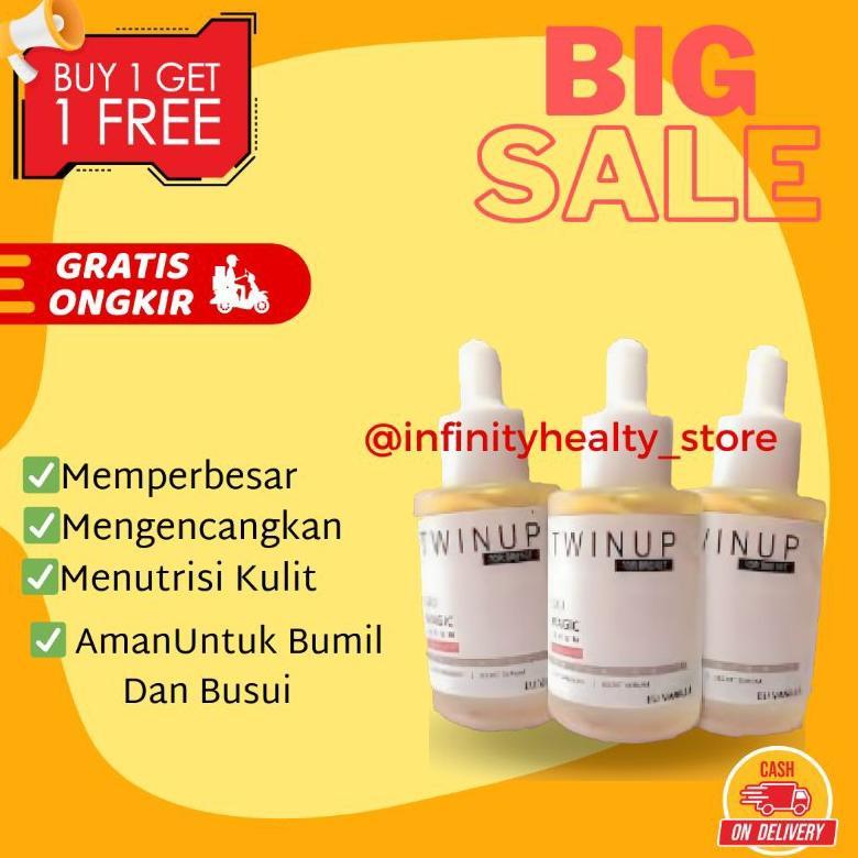 DelOnA- TWINUP PEMBESAR PWYUDARA || BREASTMASK || SERUM PEMBESAR PAYUDARA TWINUP