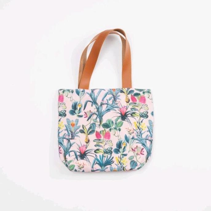 Sylviaori- Tas Wanita Kanvas Tote Kecil