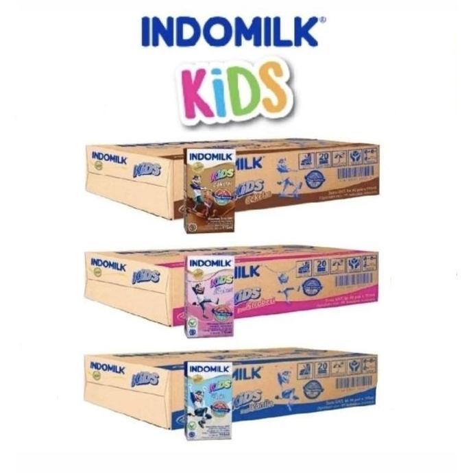 New- Indomilk kids Susu UHT 1 karton
