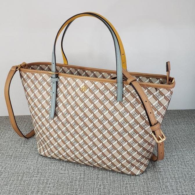 tory Burch gemini tote