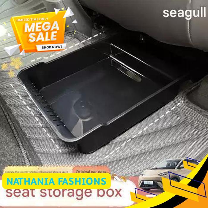 STORAGE ORGANIZER KOTAK EMBER BARANG TAMBAHAN PENYIMPANAN DIBAWAH JOK KURSI DORONG TARIK BYD ATTO 1 