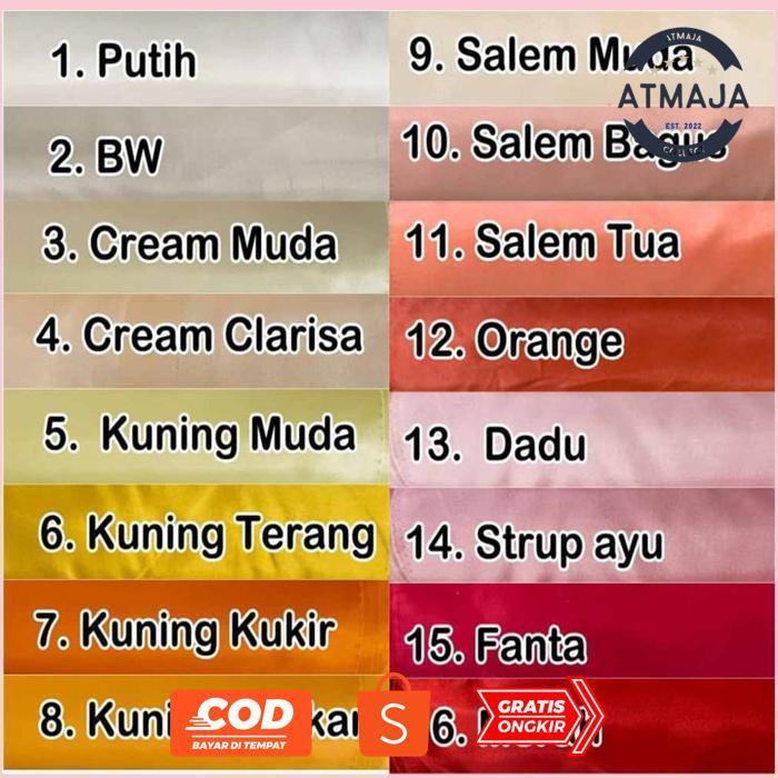 ATMAJACOLLECT BACKDROP KAIN SATIN LEMBUT SATIN KILAP FILAMIN BACKDROP DEKORASI KAIN KAIN DEKORASI LA