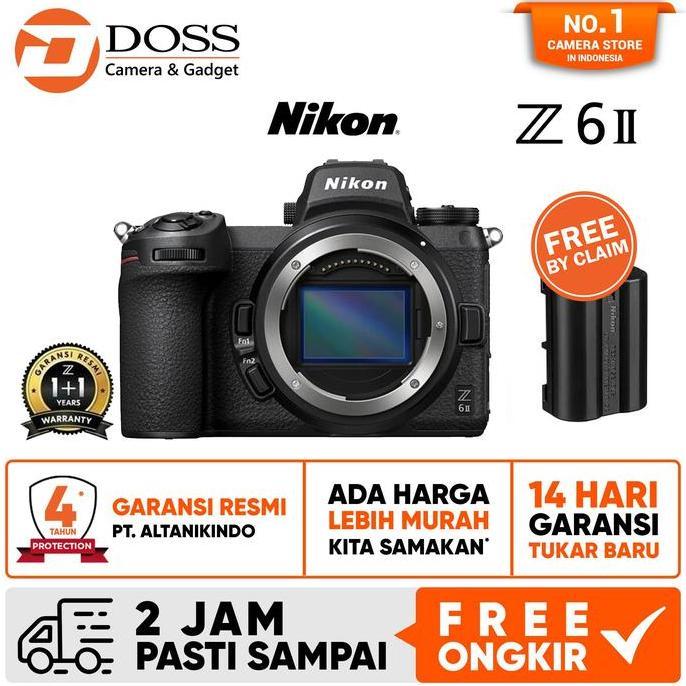 Nikon Z6 II Nikon Z6II Nikon Z6 Mark 2 Body Only Mirrorless Camera