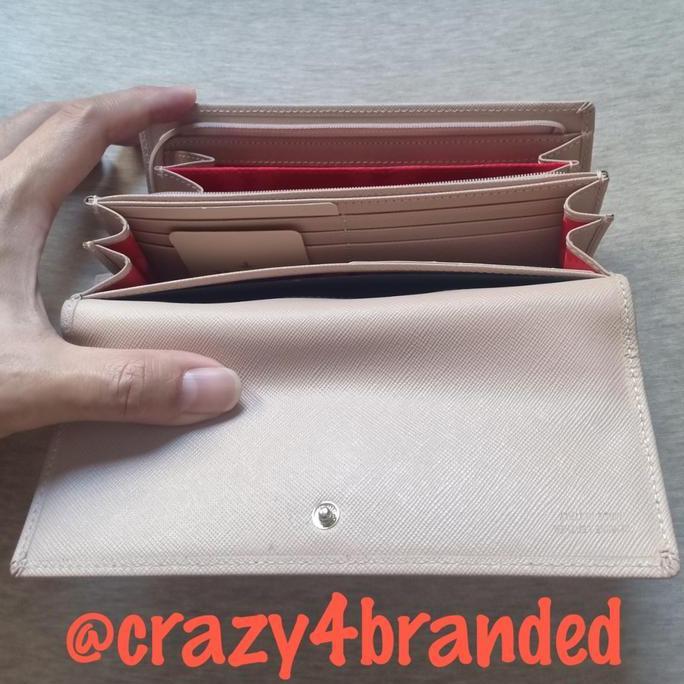 Vivienne Westwood Saffiano Long Wallet