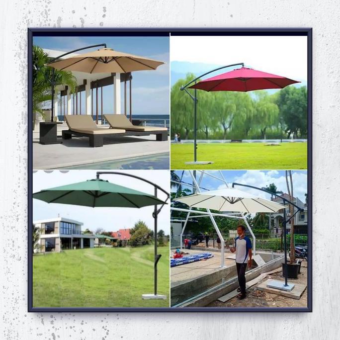 Payung Tenda Gantung/Payung Taman Pantay Shower Angsa