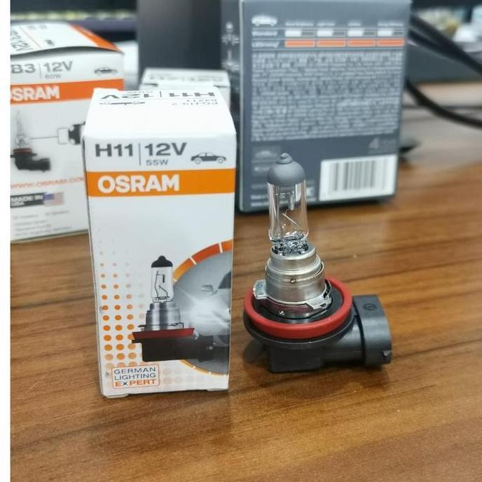 Osram H11 Original Bohlam Halogen Foglamp Headlamp Original Osram 55 W
